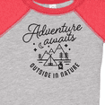 thumbnail image 4 of Inktastic Adventure Awaits Outside in Nature with Tent and Mountains Boys or Girls Baby Bodysuit, 4 of 5