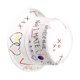 thumbnail image 3 of Guardurnaity Sombrero de cubo de Hip Hop estilo Graffiti personalizado para sombrero de pescador Unisex sombrero de pescador gorra de Hip Hop Sombreros Blanco s, 3 of 6