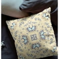 thumbnail image 3 of Divine Flowers Indoor/Outdoor Pillow in Yellow 16x16, 3 of 5