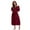 1012#Wine Red, variant on Women Hooded Fleece Robe, Short Plush Robes for Womens With Hood Soft Warm Spa Bathrobe