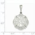 thumbnail image 3 of Finest Gold 14K White Gold Fire Rescue Pendant, 3 of 3