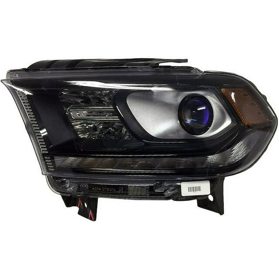 Left Driver Side Headlight Assembly - Compatible with 2016 - 2022 Dodge Durango 2017 2018 2019 2020 2021