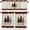 Christmas3900, variant on Merry Christmas Tree Valances Windows Curtain Farm Xmas Tree Kitchen Valances Rod Pocket Snowflake Red Black Buffalo Plaid Check Short Topper Curtains Winter Holiday Christmas Decor 1 Panel,54x18in