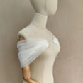 thumbnail image 2 of Hzzsbu Bridal Detachable Sleeves for Wedding Portable Shoulder Straps off Shoulder Sleeves Wedding Dress Accessories for Women, 2 of 7