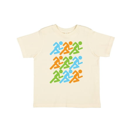 

Inktastic Running Marathon Race Runner Boys or Girls Toddler T-Shirt