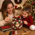 thumbnail image 3 of KRONDO Christmas Patchwork Ornament DIY Kit, 5.9" Fabric Craft Set for Holiday Tree, Mantel & Gift Display, 3 of 9