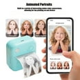 thumbnail image 5 of RAPOBRIX Label Maker Machine, Portable Small Bluetooth Thermal Label Printer, Mini Printer Wireless Labeler for Small Business Tape Barcode Storage Mailing Office Home School, 5 of 6