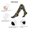 thumbnail image 5 of Sikiie Pumpkin 1 Pairs Compression Socks for Men and Women 15-20 mmHg Running Support Socks, 5 of 7