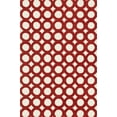 thumbnail image 2 of Loloi Rugs WESNHWS08IVRE7999 Weston Collection Hand Tufted Wool Area Rug, 7-Feet to 9-Inch by 9-Feet to 9-Inch, Ivory/Red, 2 of 2
