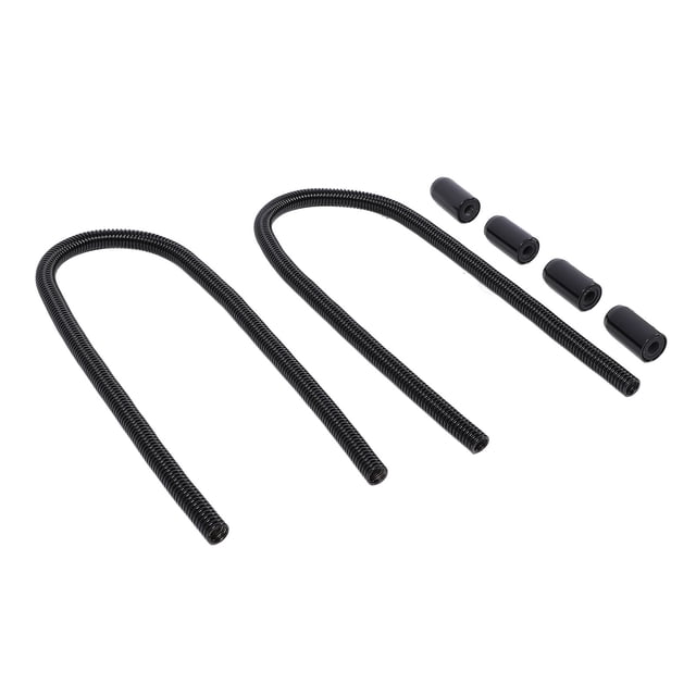 Stainless Steel Radiator Hose Kit Efficient Cooling Flexible Rustproof Universal Fit Coolant Water Hose Kit 44in