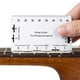 thumbnail image 5 of 36 Piezas Medidor de Radio de Cadena Inferior+Herramienta de Calibre de Regla de AccióN de Cuerda+Conjunto de Archivos de Tuercas de SillíN Puente Guitarra Accesorios ReparacióN, 5 of 5