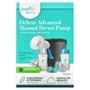 Evenflo Feeding Deluxe Advanced Manual Breast Pump, 10 Piece Kit