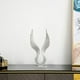 thumbnail image 3 of Estatua de alas de águila/ángel Escultura de resina Figura Obra de arte Coleccionable Feng Shui El 105x3x15cm los 7x3x15cm, 3 of 6