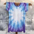 thumbnail image 2 of PNTUTB Summer Women's Fashion Tie Dye Gradient Casual Crew Neck Pullover Loose Comfortable Short Sleeve Tops, 2 of 6
