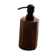 thumbnail image 3 of Dispensador de jabón, accesorios de baño vacíos, dispensador de jabón de madera rellenable. Pequeño, 3 of 9