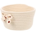 thumbnail image 1 of MasteelfCA Panier de Rangement de Bureau avec Nœud, Support de Rangement pour la Maison, 1 of 8