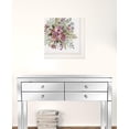 thumbnail image 2 of Set Of Two Floral Spray I And II White Framed Print Wall Art, 2 of 3