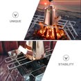 thumbnail image 3 of unbranded Camping Barbecue Rack De Inoxidable Para Exterior Con Soporte Geométrico Resistente, 3 of 8
