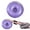 Purple, variant on BESTSKY Exercise Ball,23.6"*23.6"*9.8" Yoga Ball For Pregnancy,Anti-Slip Workout Ball,Red