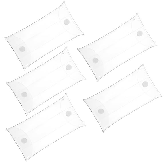 TEHAUX 5Pack Clear Display Cases For Mini Figures With Rectangular Shape And Waterproof Feature