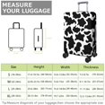 thumbnail image 4 of Stretch Luggage Cover XL(29-32in)– Elastic Travel Suitcase Protector with Handle Openings & Bottom Closure, Washable Polyester Spandex Suitcases Cover, Leopard Animal Print, 4 of 5