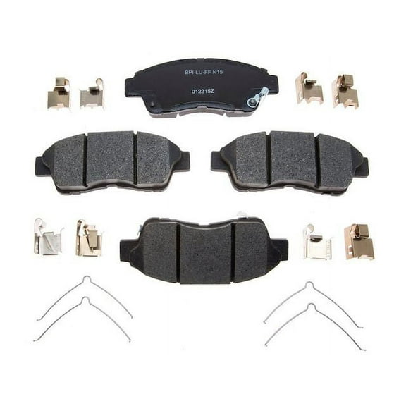 Front Brake Pad Set - Compatible with 1993 - 1997 Toyota Corolla 1994 1995 1996