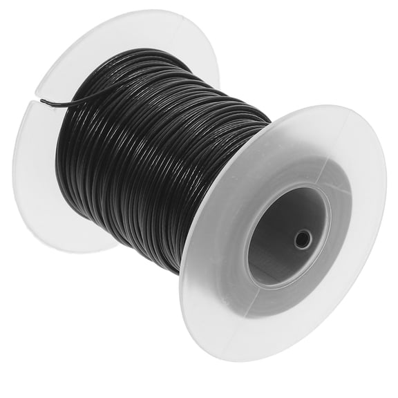 HEMOTON  Rubber Coated Wire Rope Cable Reinforce Stainless Plants Black