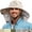 Digital Gray, variant on Catalonia Sun Hat for Men,Polyester Outdoor Wide Brim Hat with Neck Flap Cover for Fishing Hiking Safari Gardening