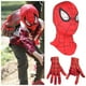 thumbnail image 3 of Cosplay Super Gloves Costume Full Kids Spiderman Head Mask Halloween Party Hero, 3 of 4