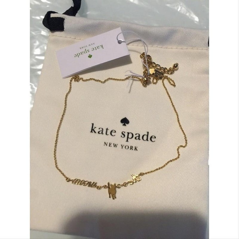Kate Spade O0ru2032 Cat's Meow Gold 