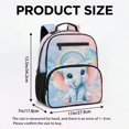 thumbnail image 7 of Jeiento 13.5 Inch Durable Toddler Bookbag, Elephant Preschool School Bag with Large Capacity, Adjustable Straps Backpack for Boys Girls Kindergarten Travel, 7 of 7