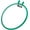 Green 01, variant on Blue Embroidery Hoops Plastic Tension Stich Hoop Circle Cross Stitch Hoops Spring Tension Embroidery Hoops for Sewing Needlework DIY Embroidery Project