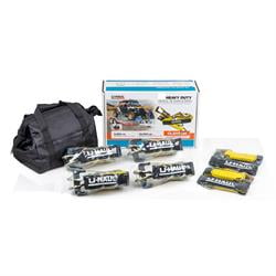 Heavy-Duty Ratchet Tie-Down Straps with Bonus Axle Straps (4-Pack)