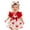 Red-lZW, variant on Mnyotv Baby Girl Dress Romper Summer Outfits Short Sleeve Ruffle Top Skirts with Headband 2Pcs Set Size 3-6Months