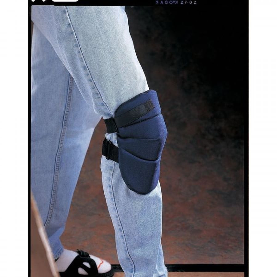 Allegro Industries Knee Pad,UNIV,Hook/Loop,Blue,PR 6998