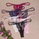 thumbnail image 4 of Bikini elástico con algodón Gibobby T Back Bragas Tanga Sexy Encaje Deportes Fitness Ultra Thin Mujeres Bragas transparentes（Gris， XS), 4 of 5