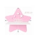 thumbnail image 3 of Repisa Infantil Estrella Pared Mdf Decorativa Habitación Niña Niño Rosa/blanco, 3 of 4