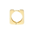 thumbnail image 2 of 14K Yellow Gold 12.30mm Square Huggie Earrings - Women, 2 of 4