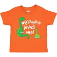 thumbnail image 3 of Inktastic My Pop Pop Loves Me Dinosaur Boys or Girls Toddler T-Shirt, 3 of 5