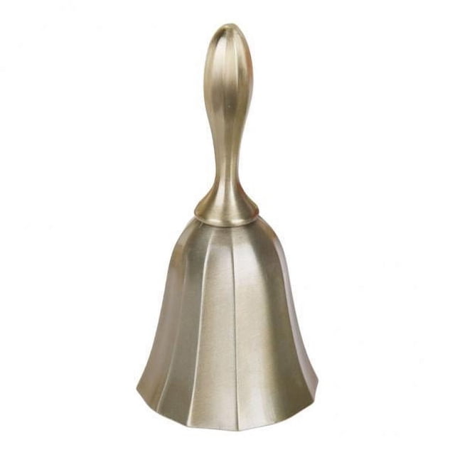 6 Campanas De Mano De Escritorio, Campanas De Llamada Para Cocina, Restaurantes, Dorado 2