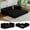 Black, variant on CHORRO Convertible Sleeper Sofa Bed,Compressed Floor Boneless Couch,Modular Modern Corduroy Sofa for Living Room Bedroom,Easy Assembly(Green)78.8''