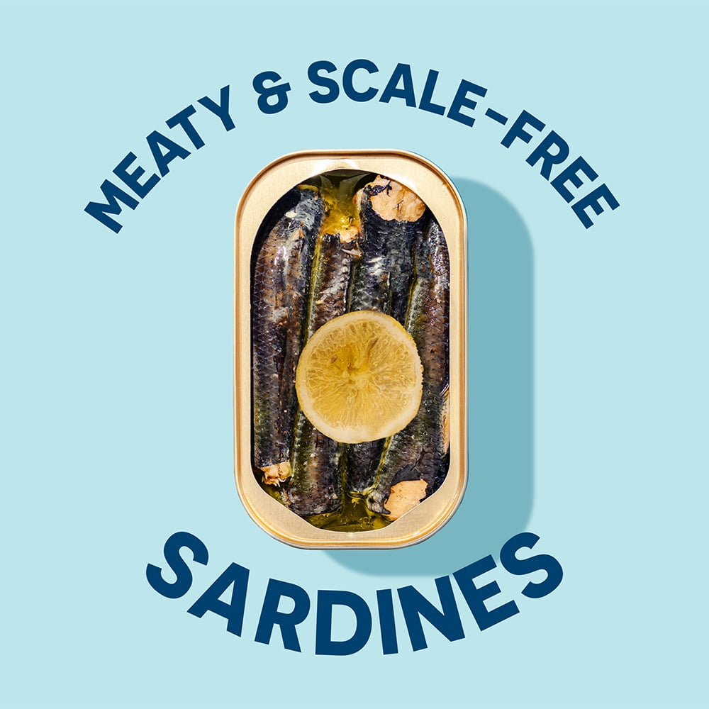 (2 pack) Wild Planet Wild Caught Sardines in Extra Virgin Olive Oil with Lemon, Lightly Smoked, 4.4 oz Can