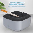 thumbnail image 2 of Matsuzay Cenicero sin humo Universal para coche de 3V CC, ambientador con filtro de aire, cenicero con batería, difusor de Aroma con apagado Electrodomésticos Verde, 2 of 6