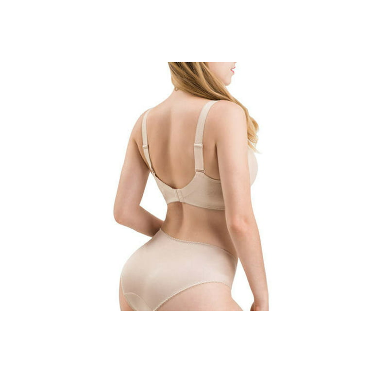 Alessandra B Mastectomy Bra with Pockets Based on Cup Sizes Nude
