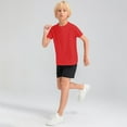 thumbnail image 6 of GYRATEDREAM Boy's 100% Cottn Comfort Breathable Short-Sleeve T-Shirts Active T Shirts for Girls 5-12 Years Old, 6 of 9