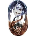 thumbnail image 2 of Ebros Invertible Elemental Ice and Fire Dual Dragon Sandtimer 7.5"H Anne Stokes, 2 of 8