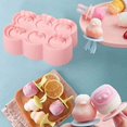 thumbnail image 5 of Moldes de silicona para paletas de bricolaje, moldes para paletas de hielo, moldes para paletas de hielo, perfectos para niños, adultos. Afortunado Sencillez, 5 of 5