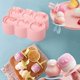 thumbnail image 4 of Moldes para paletas de silicona para bricolaje, moldes para polos de hielo, moldes para polos de hielo, perfectos para niños, adultos Feliz Sencillez, 4 of 5
