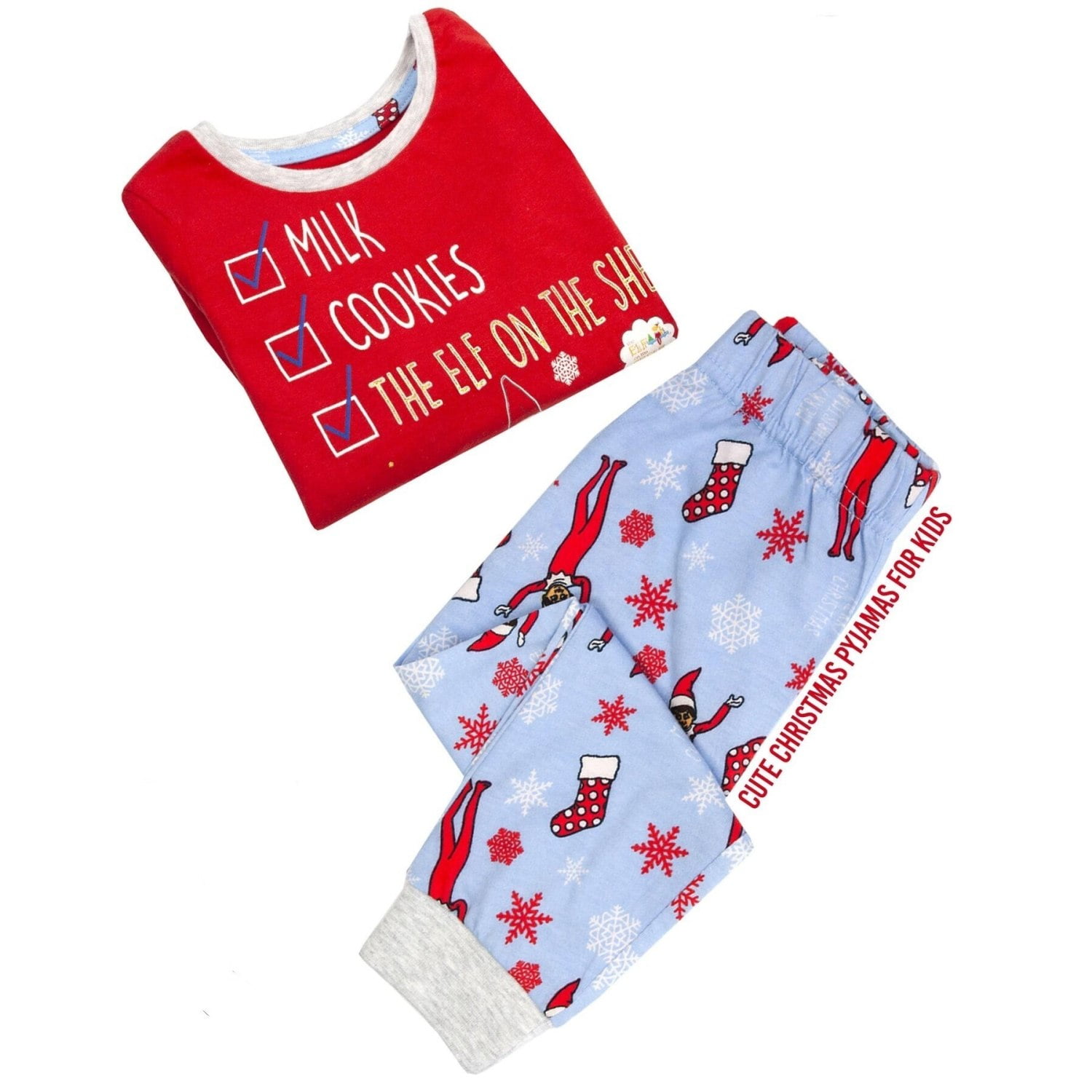 The Elf On The Shelf Boys Girls Christmas Pyjama Set Other 18 24 Months