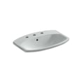 thumbnail image 4 of Kohler K-2351-8 Cimarron 20-3/8" Drop In Bathroom Sink - Sandbar, 4 of 6